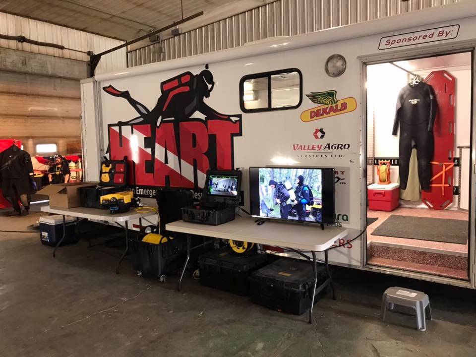 HEART response trailer and equipment